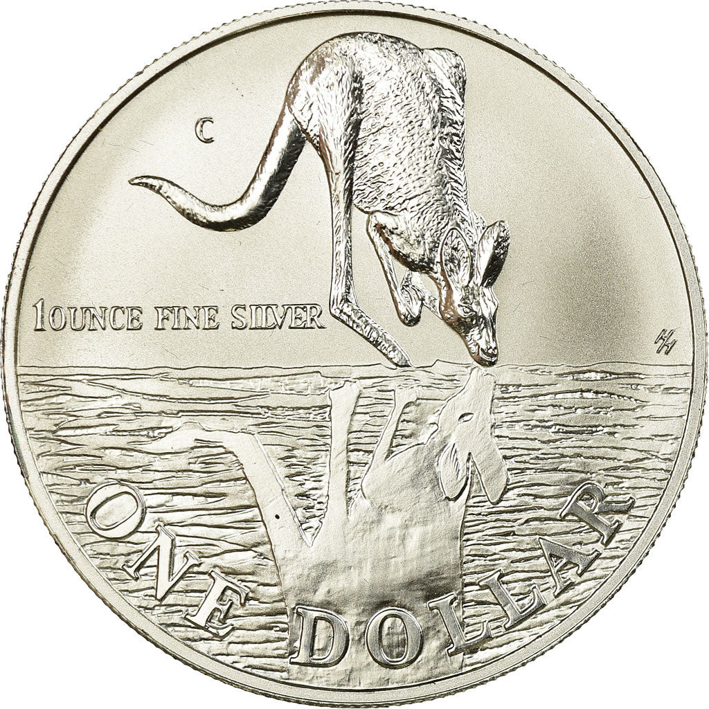 Coin, Australia, Elizabeth II, Dollar, 1997, Royal Australian Mint, Canberra