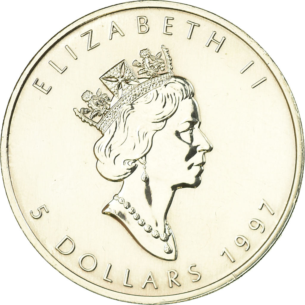 Coin, Canada, Elizabeth II, 5 Dollars, 1997, Royal Canadian Mint, Ottawa