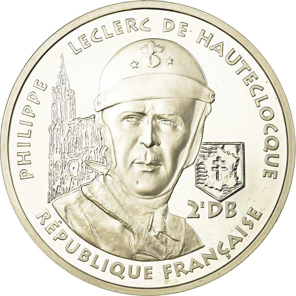 Coin, France, Général Leclerc, 100 Francs, 1994, ESSAI, MS(65-70), Silver