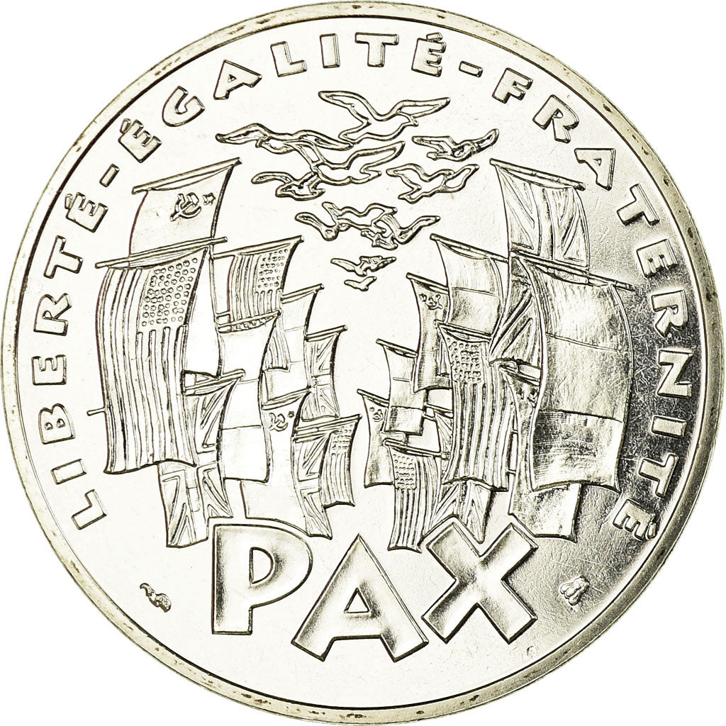 Coin, France, 8 mai 1945, 100 Francs, 1995, ESSAI, MS(65-70), Silver, KM:1116.1