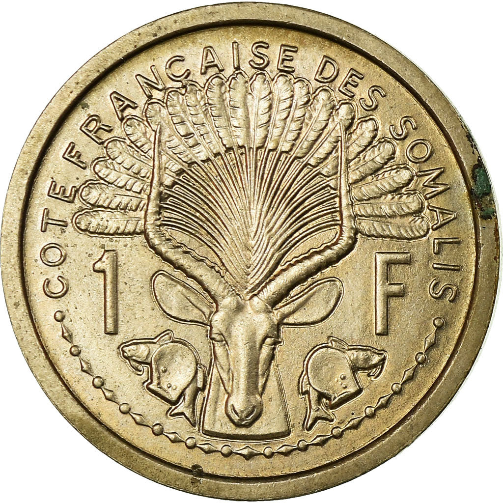 Coin, French Somaliland, Franc, 1948, Paris, ESSAI, AU(55-58), Copper-nickel