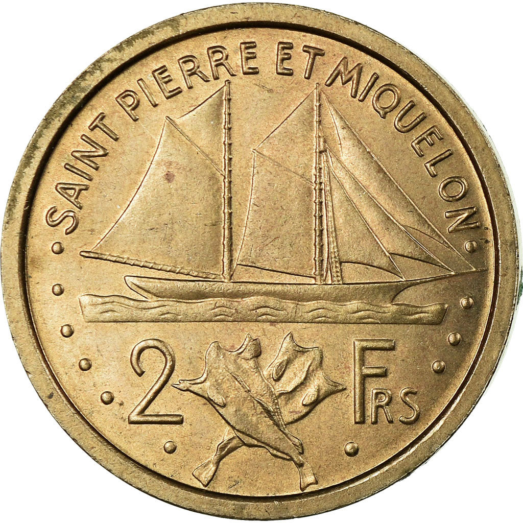 Coin, SAINT PIERRE & MIQUELON, 2 Francs, 1948, Paris, ESSAI, AU(55-58)
