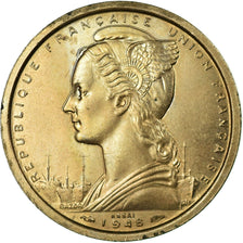 Moneta, Togo, 2 Francs, 1948, Paris, ESSAI, SPL, Rame-nichel, KM:E5, Lecompte:21