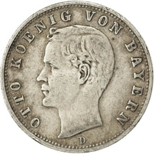 GERMAN STATES, 2 Mark, 1903, Munich, KM #913, VF(30-35), Silver, 28, 11.02