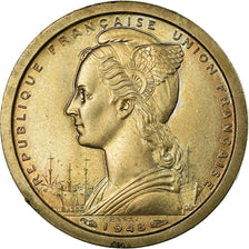 Coin, French Equatorial Africa, Franc, 1948, Paris, ESSAI, EF(40-45)
