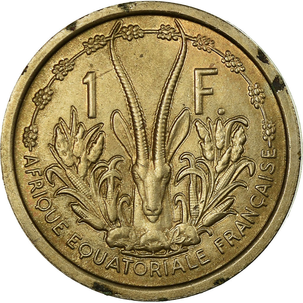 Coin, French Equatorial Africa, Franc, 1948, Paris, ESSAI, EF(40-45)