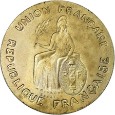 Coin, FRENCH OCEANIA, Franc, 1948, Paris, ESSAI, EF(40-45), Nickel-Bronze, KM:E3