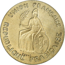Münze, Neukaledonien, 50 Centimes, 1948, Paris, ESSAI, VZ, Nickel-Bronze, KM:E1