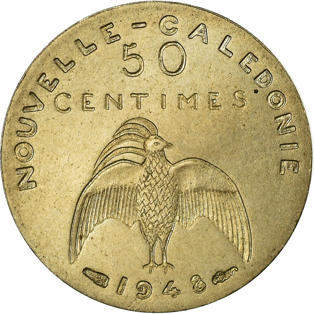 Münze, Neukaledonien, 50 Centimes, 1948, Paris, ESSAI, VZ, Nickel-Bronze, KM:E1