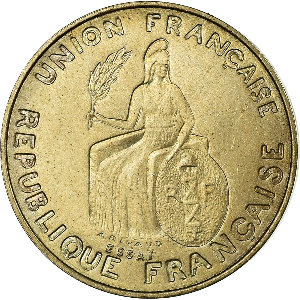 Monnaie, Nouvelle-Calédonie, 50 Centimes, 1948, Paris, ESSAI, SUP