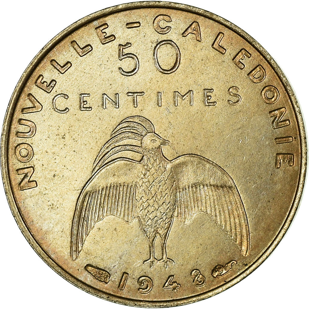 Monnaie, Nouvelle-Calédonie, 50 Centimes, 1948, Paris, ESSAI, SUP