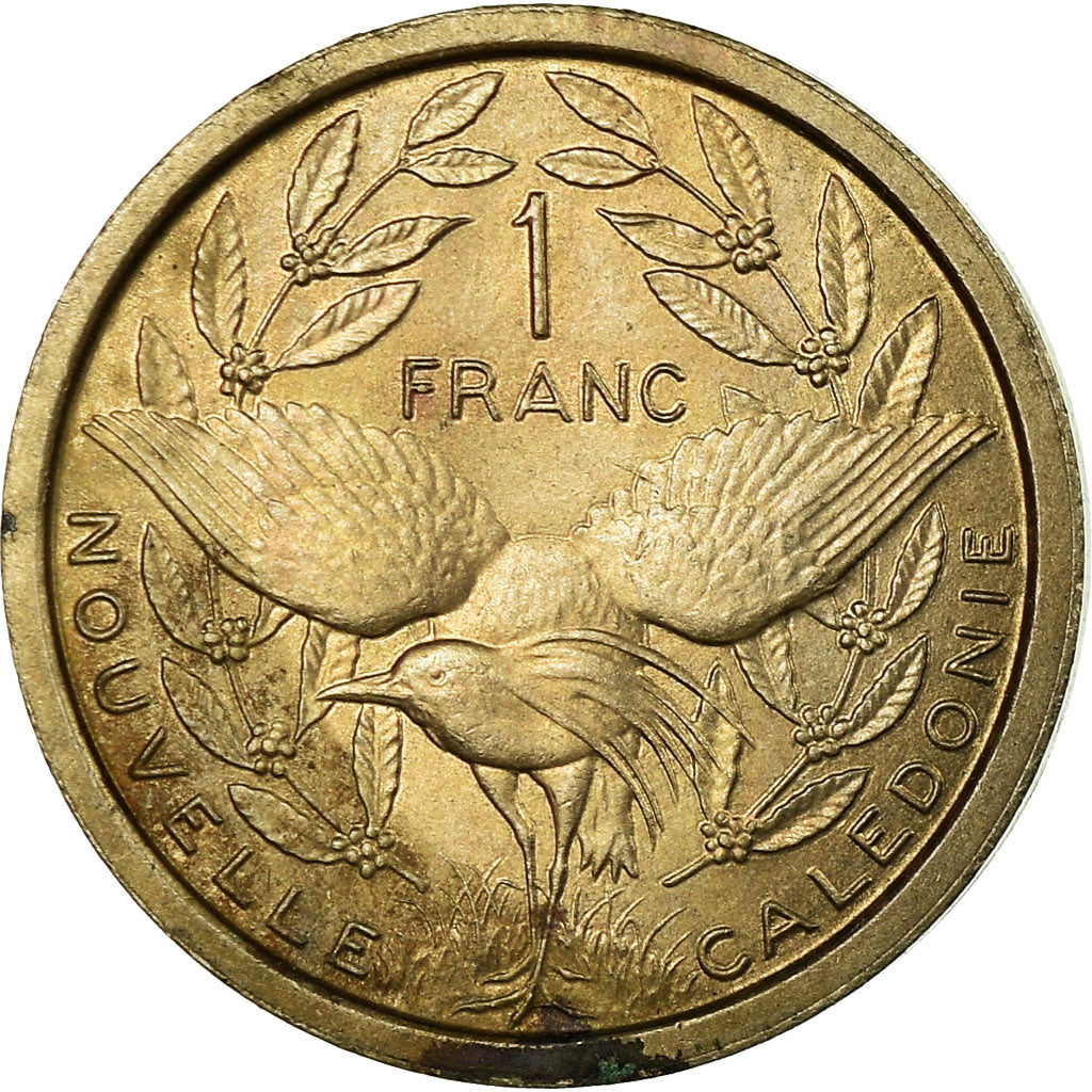 Coin, New Caledonia, Franc, 1949, Paris, ESSAI, EF(40-45), Copper-nickel, KM:E8
