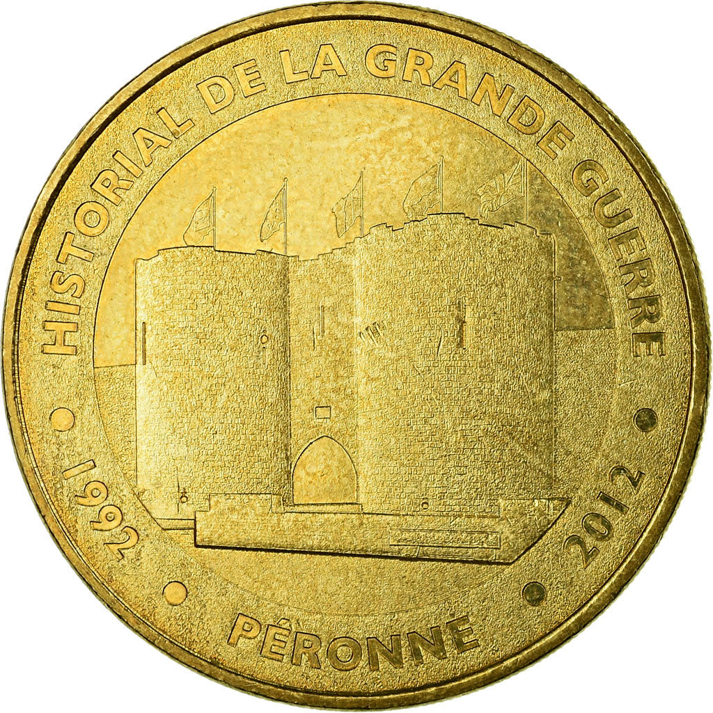 France, Token, Touristic token, Péronne - Historial de la Grande Guerre, Arts &