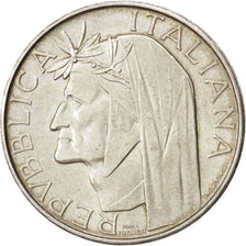 ITALY, 500 Lire, 1965, Rome, KM #100, AU(55-58), Silver, 29.3, 11.01
