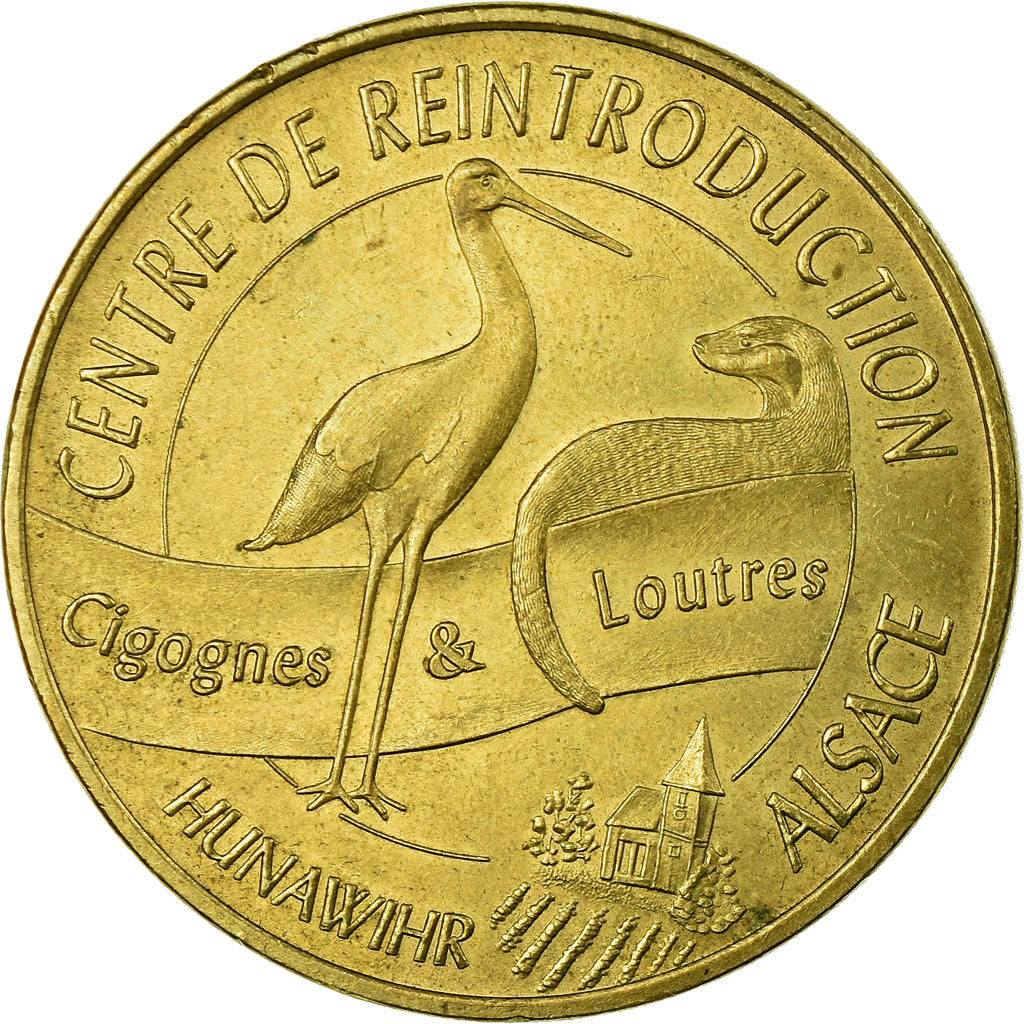 France, Jeton, Jeton Touristique, Hunawihr - Centre de réintroduction n°1