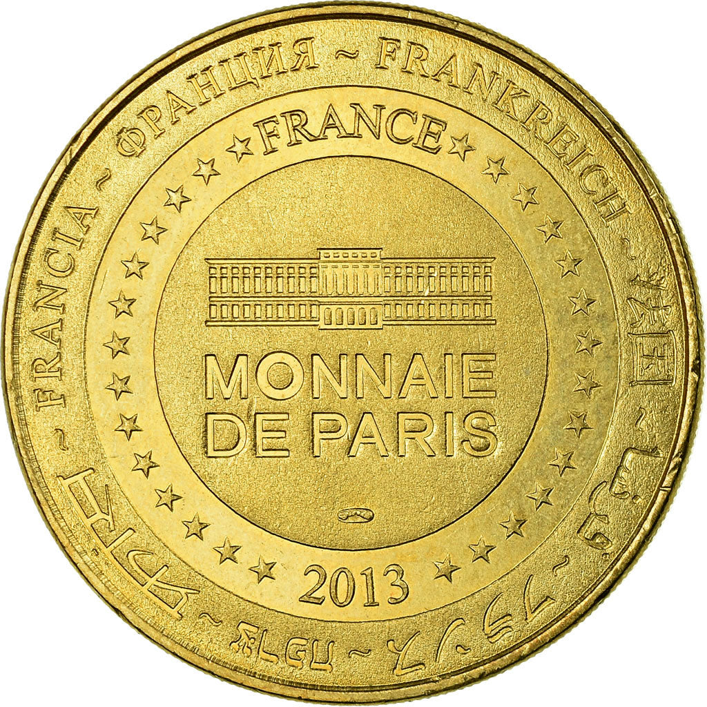 France, Token, Touristic token, Caen - Mémorial n°5, Arts & Culture, 2013