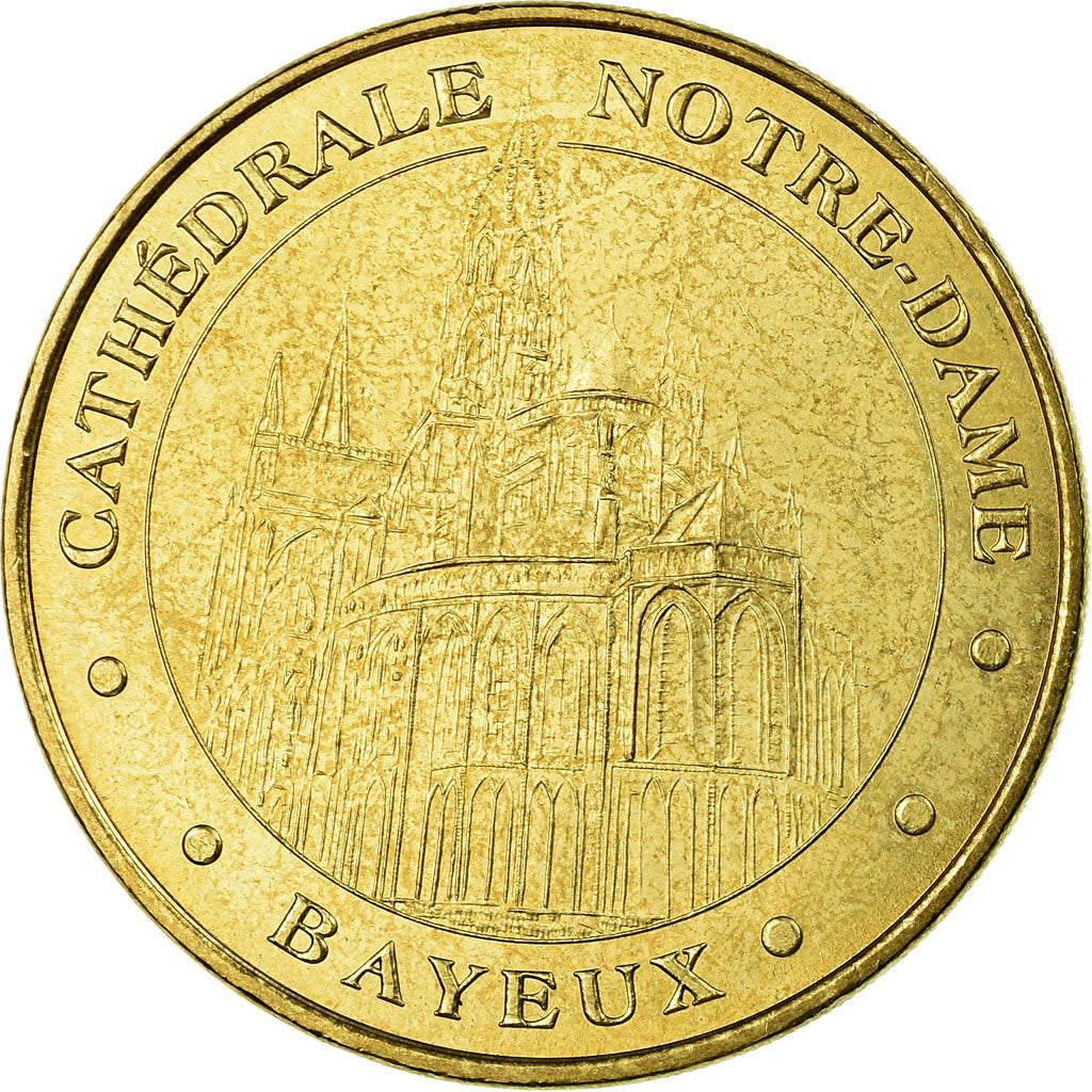 Francja, Token, Żeton turystyczny, 14/ Bayeux - Cathédrale Notre Dame, Sztuka