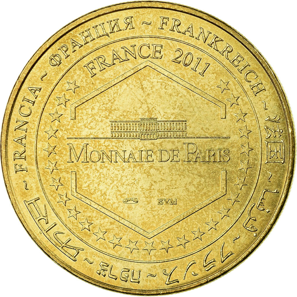 Francja, Token, Żeton turystyczny, 14/ Bayeux - Cathédrale Notre Dame, Sztuka