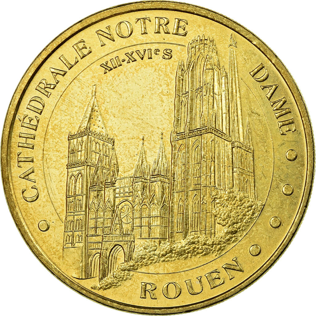 France, Token, Touristic token, 76/ Cathédrale Notre-Dame - Rouen, Arts &