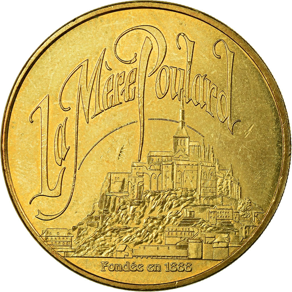 France, Token, Touristic token, Le Mont-Saint-Michel - La mère Poulard n°1