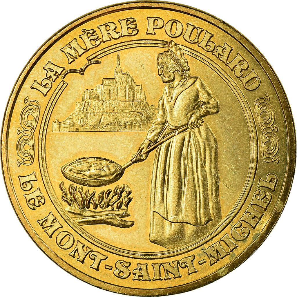 France, Token, Touristic token, le Mont-Saint-Michel - La Mère Poulard n°2