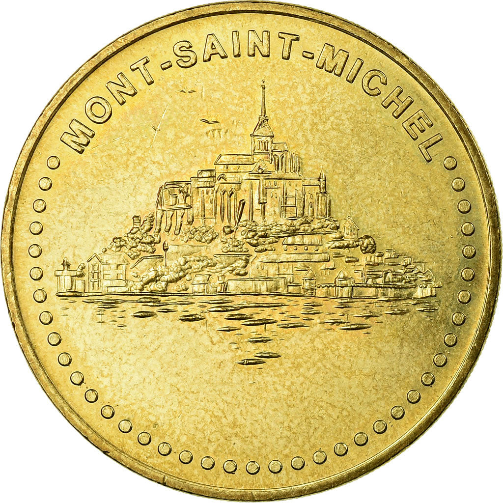 France, Token, Touristic token, le Mont-Saint-Michel - Vue générale n°3, Arts