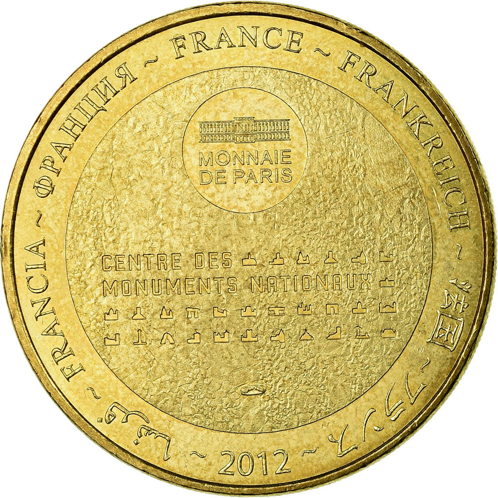 France, Token, Touristic token, le Mont-Saint-Michel - Vue générale n°3, Arts