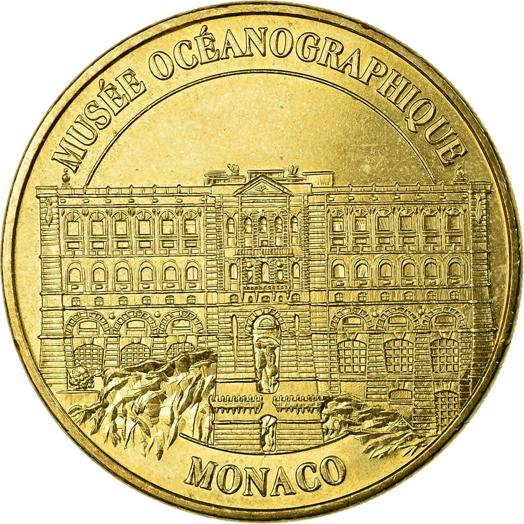 France, Jeton, Jeton Touristique, Monaco - Musée océanographique n°2 -