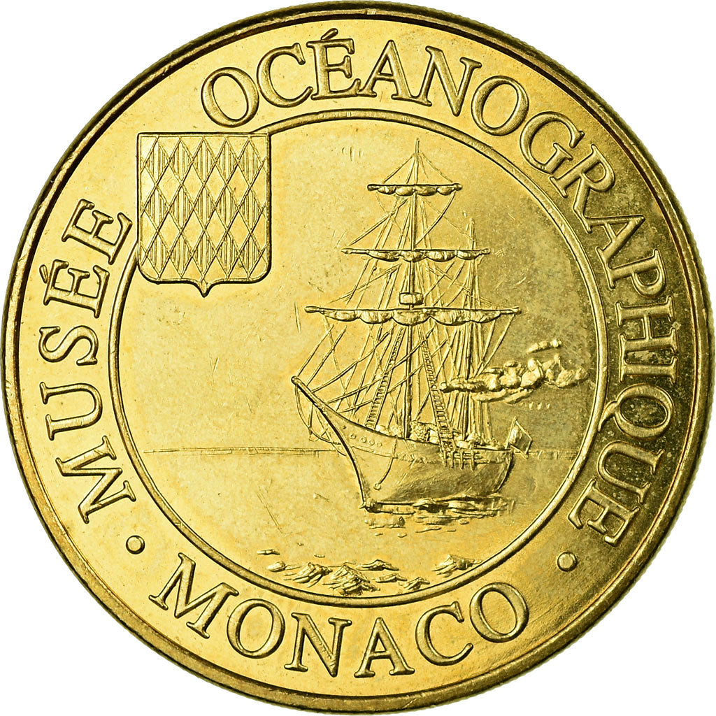 France, Token, Touristic token, Monaco - Musée océanographique n°1, Arts &