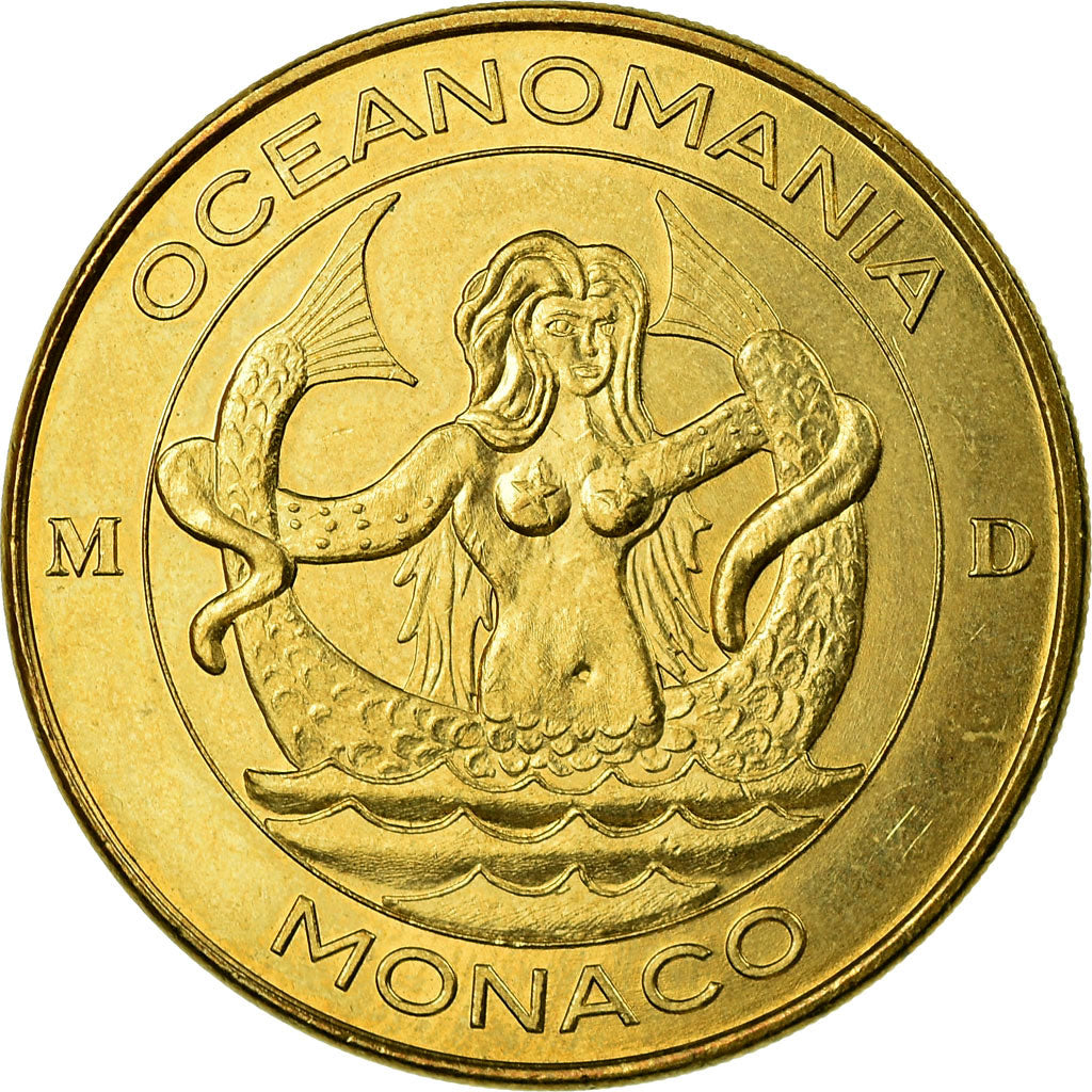 France, Token, Touristic token, Monaco - Musée océanographique n°3 - La