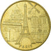 France, Token, Touristic token, Paris - Tour Eiffel n° 3 - les 5 monuments