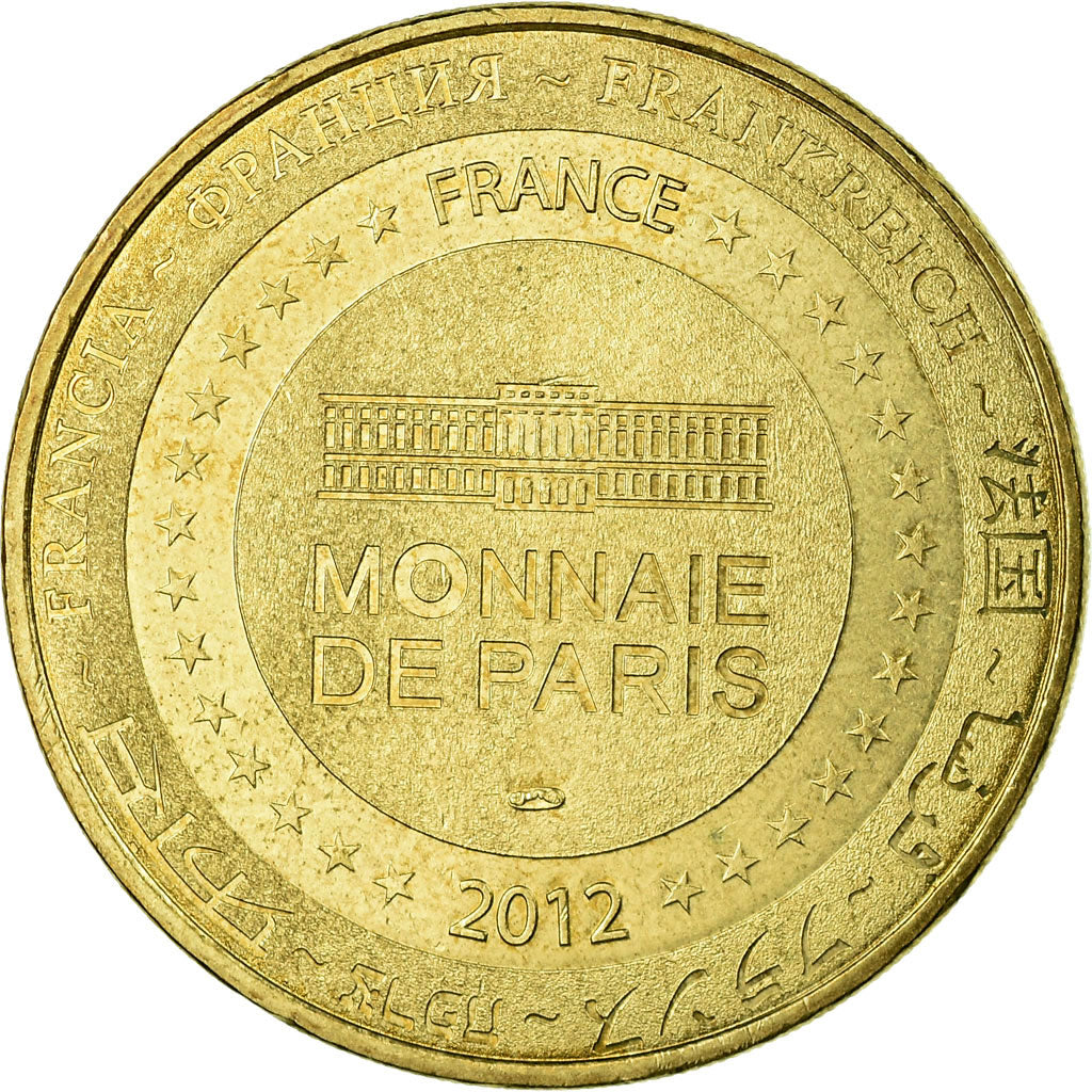 France, Token, Touristic token, Paris - Tour Eiffel n° 3 - les 5 monuments