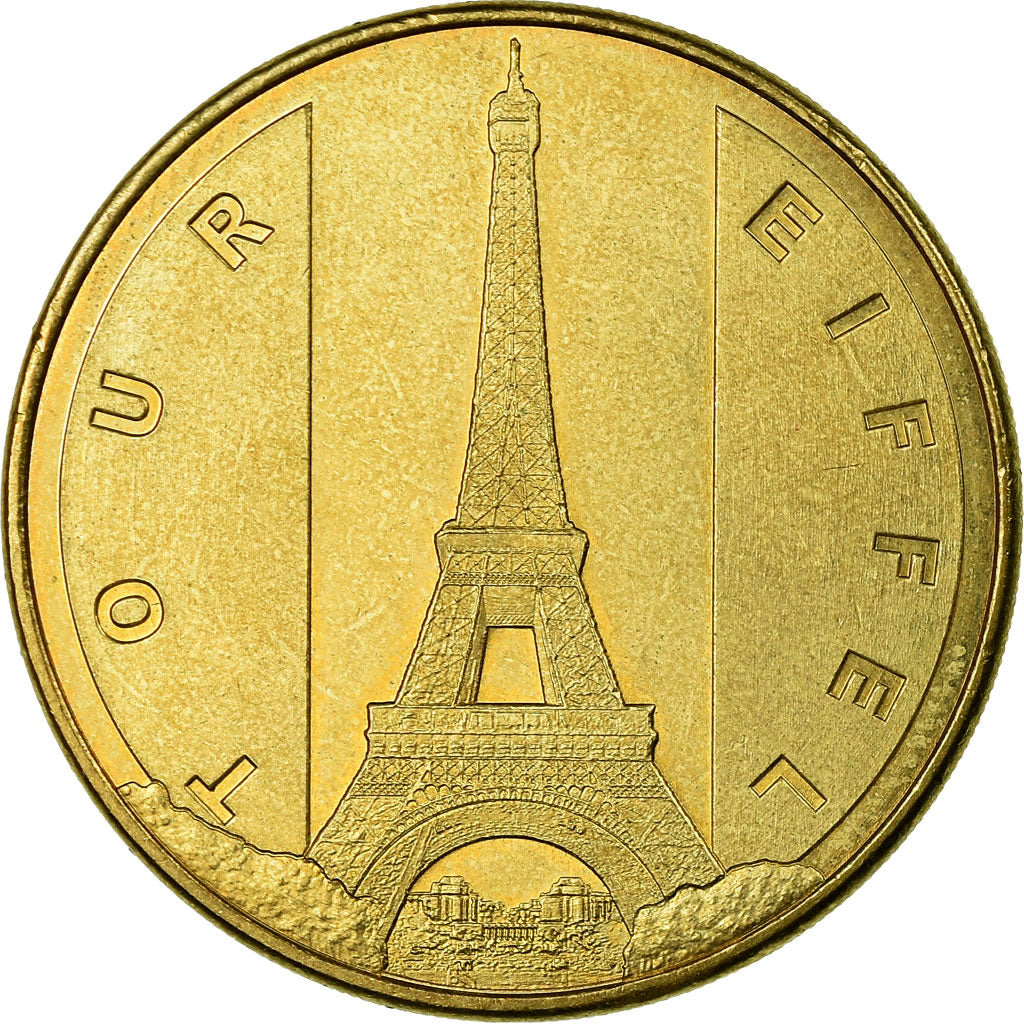 Francia, Token, Touristic token, Paris - Tour Eiffel n°6, Arts & Culture, 2013