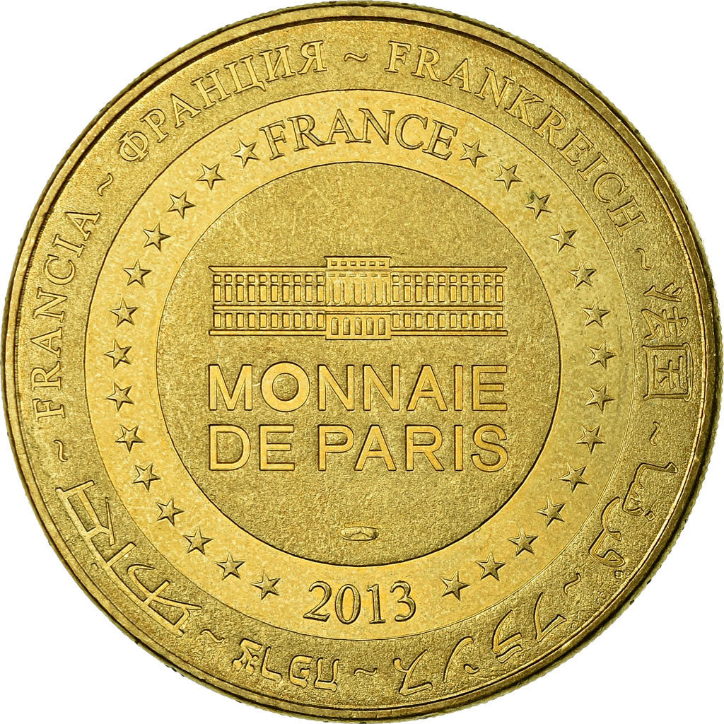 Francia, Token, Touristic token, Paris - Tour Eiffel n°6, Arts & Culture, 2013