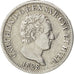 ITALIAN STATES, 50 Centesimi, 1828, Torino, KM #124.1, EF(40-45), Silver, 18,...