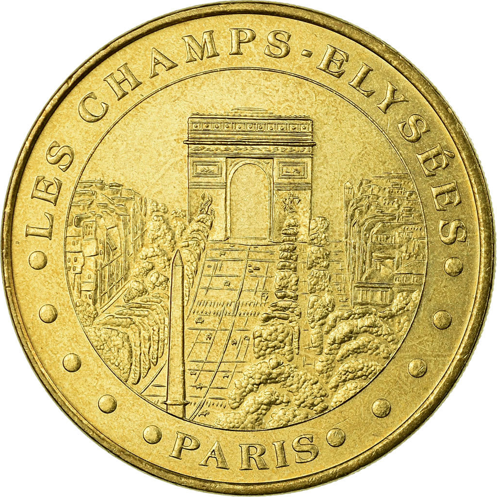 France, Token, Touristic token, Paris - Les Champs Elysées, Arts & Culture