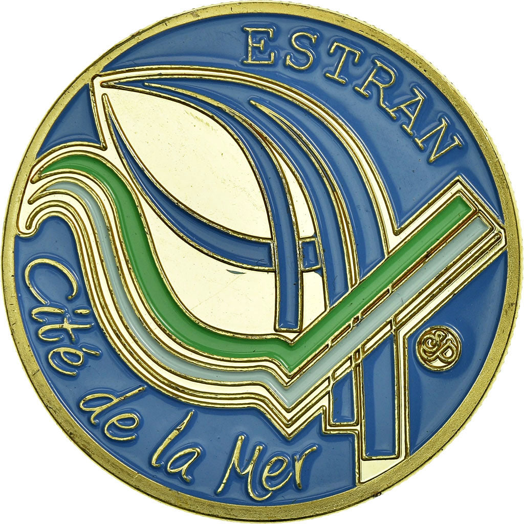 France, Token, Touristic token, 76/ Dieppe - Cité de la mer - Estran, Souvenirs