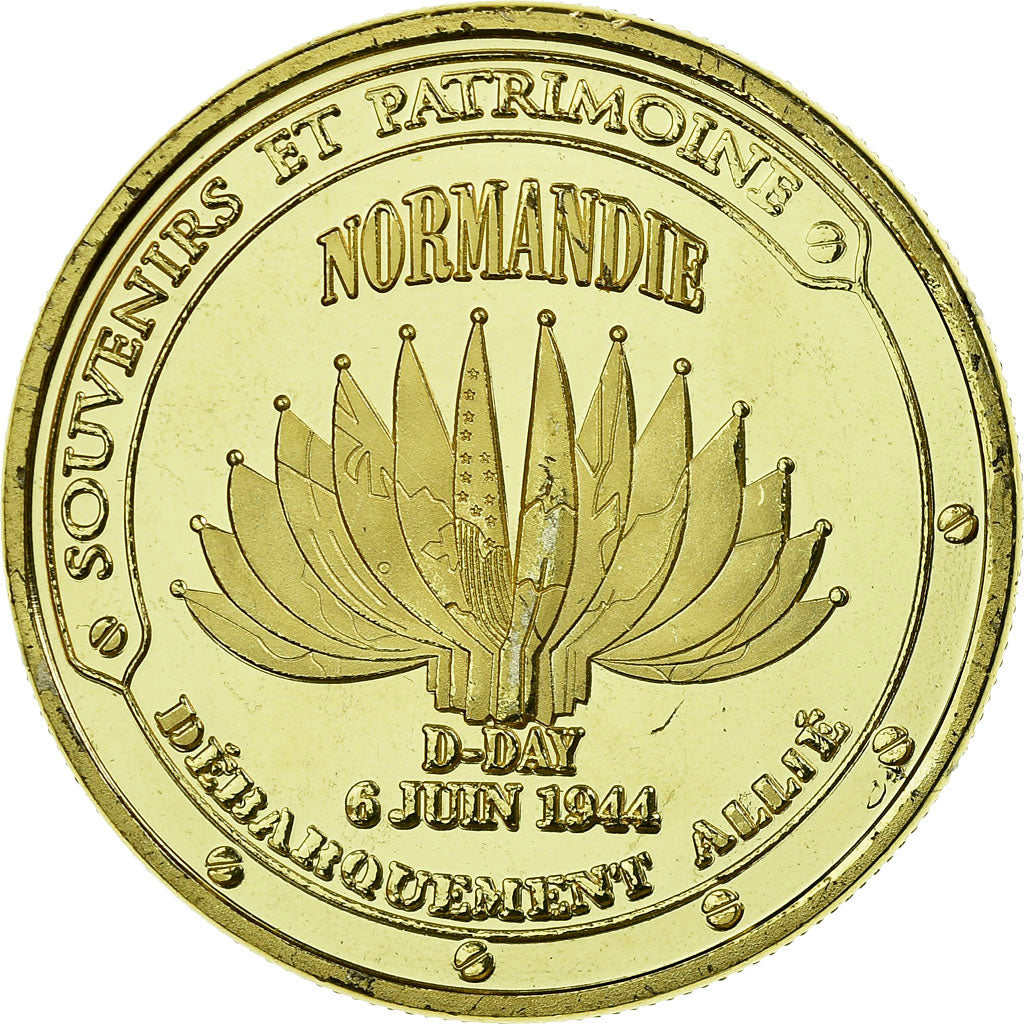 France, Token, Touristic token, Normandie - Débarquement allié - Juno Beach