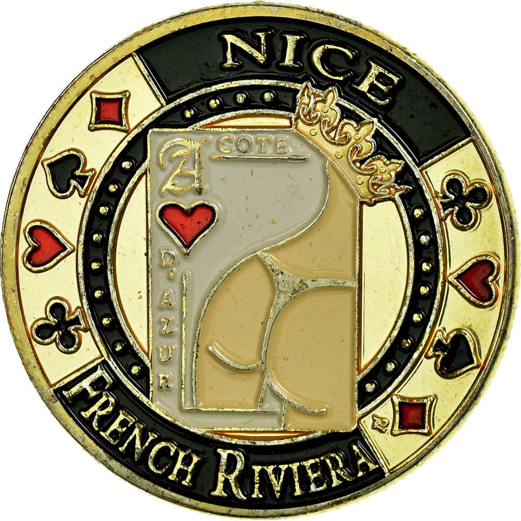 France, Jeton, Jeton Touristique, Côte d'Azur - Nice - French Riviera