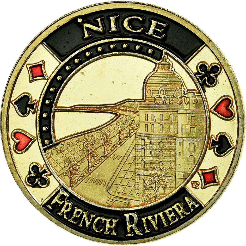 France, Jeton, Jeton Touristique, Côte d'Azur - Nice - French Riviera