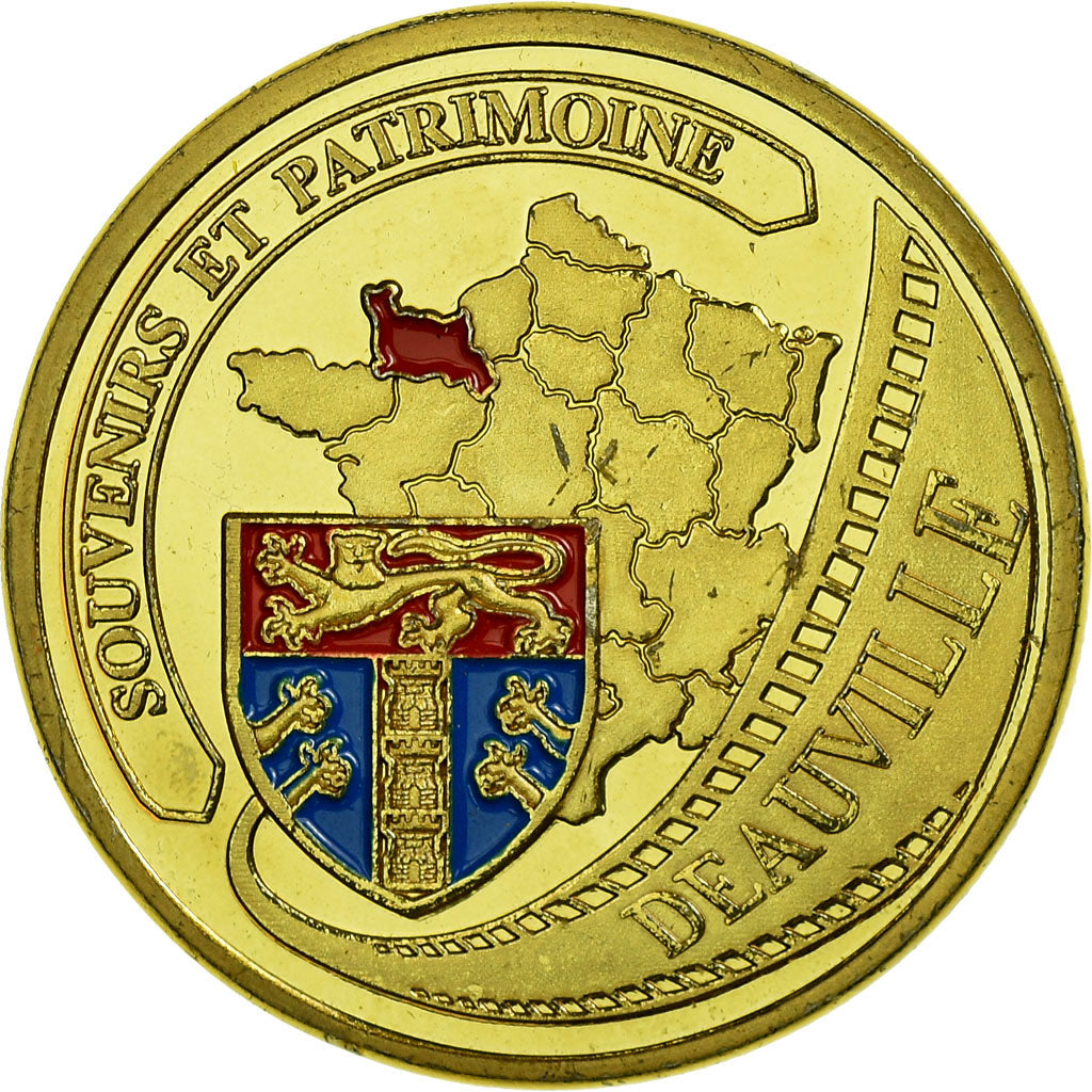 Francja, Token, Żeton turystyczny, Deauville - Casino, Souvenirs et Patrimoine