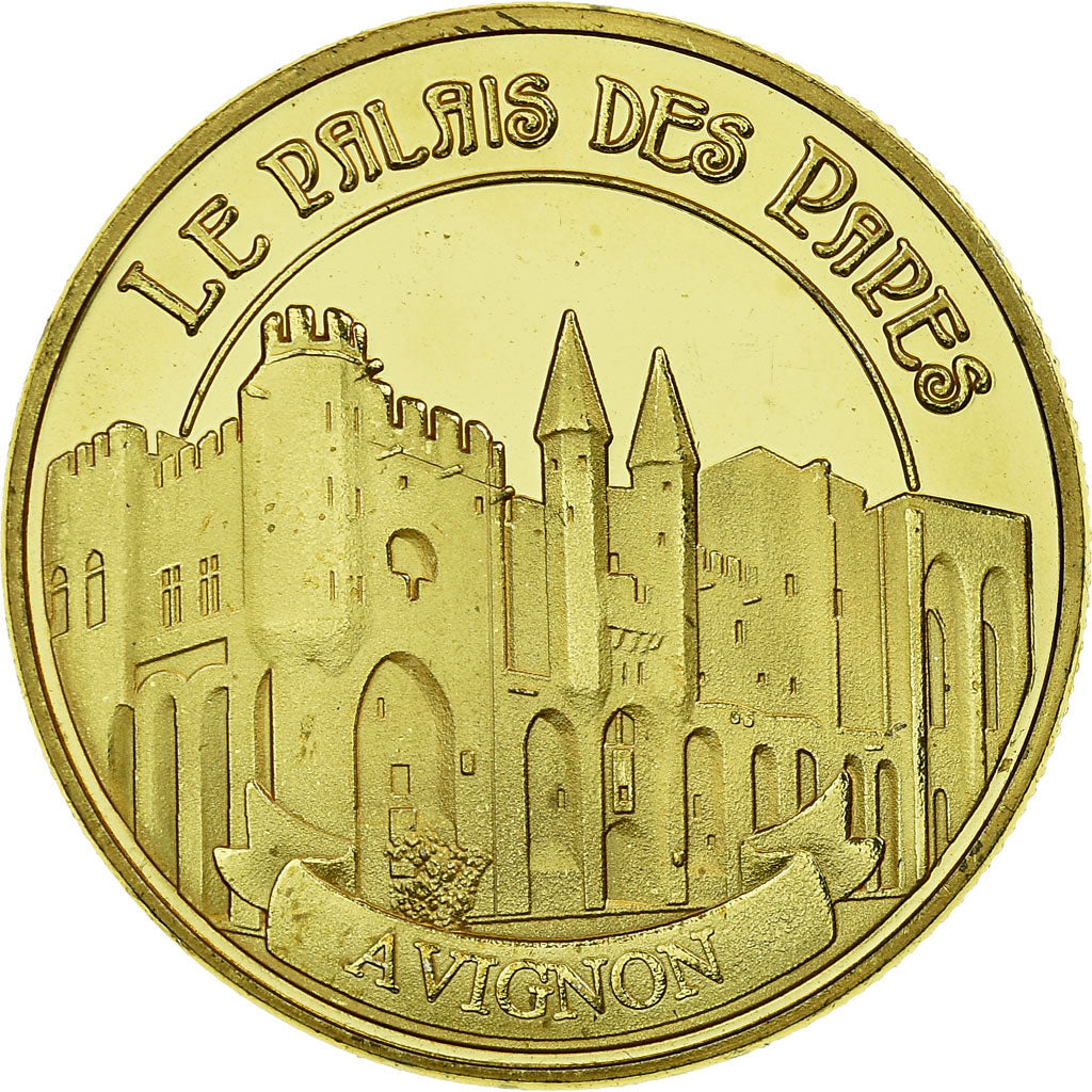 France, Token, Touristic token, Avignon, Palais des Papes, Souvenirs et