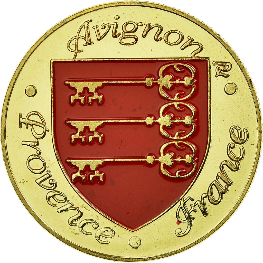 France, Token, Touristic token, Avignon, Palais des Papes, Souvenirs et