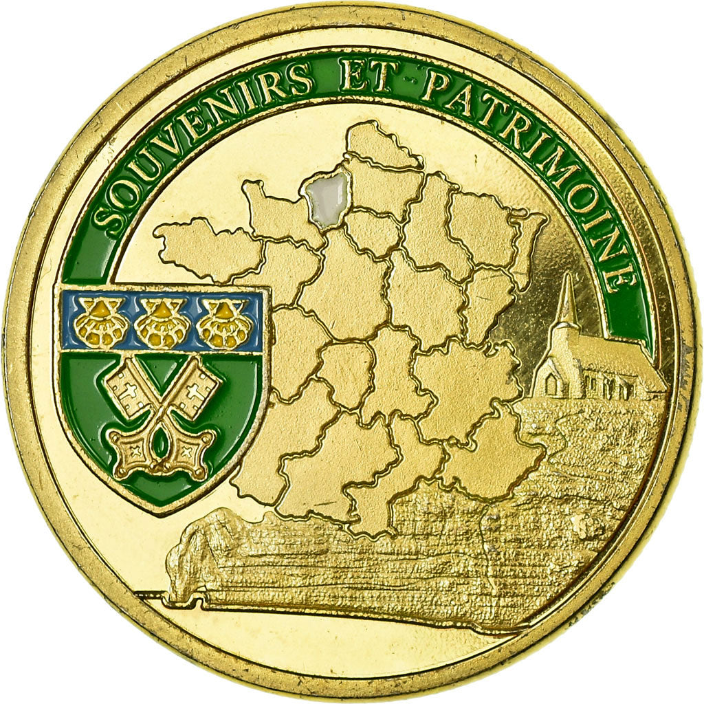 France, Jeton, Jeton Touristique, Etretat -  Les Falaises, Souvenirs et