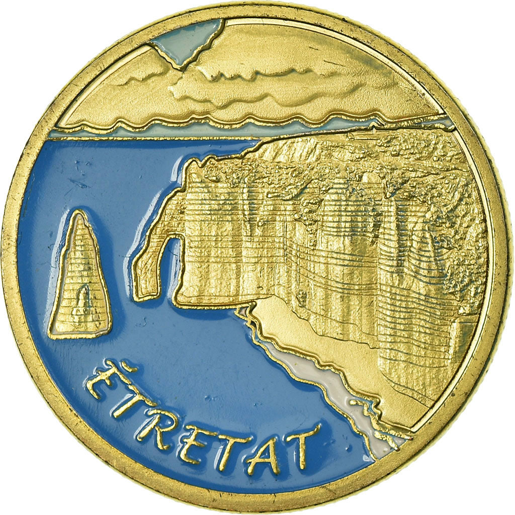 France, Jeton, Jeton Touristique, Etretat -  Les Falaises, Souvenirs et