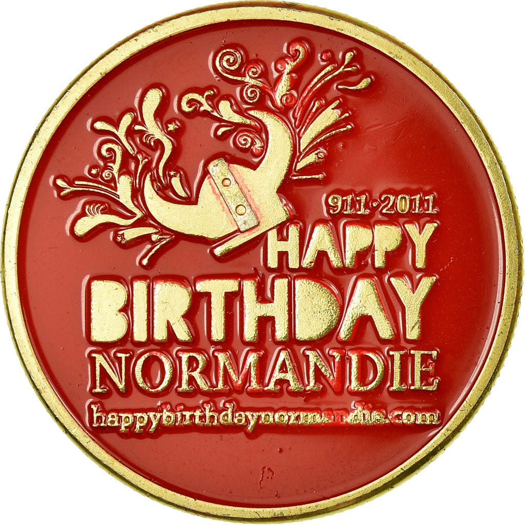 Frankrijk, Token, Toeristisch fiche, Normandie - Happy Birthday - 911-2011
