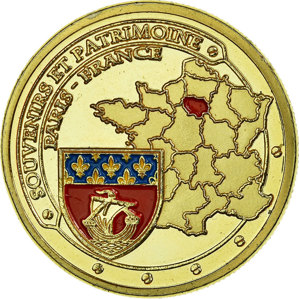 France, Token, Touristic token, Paris - Notre Dame, Souvenirs et Patrimoine