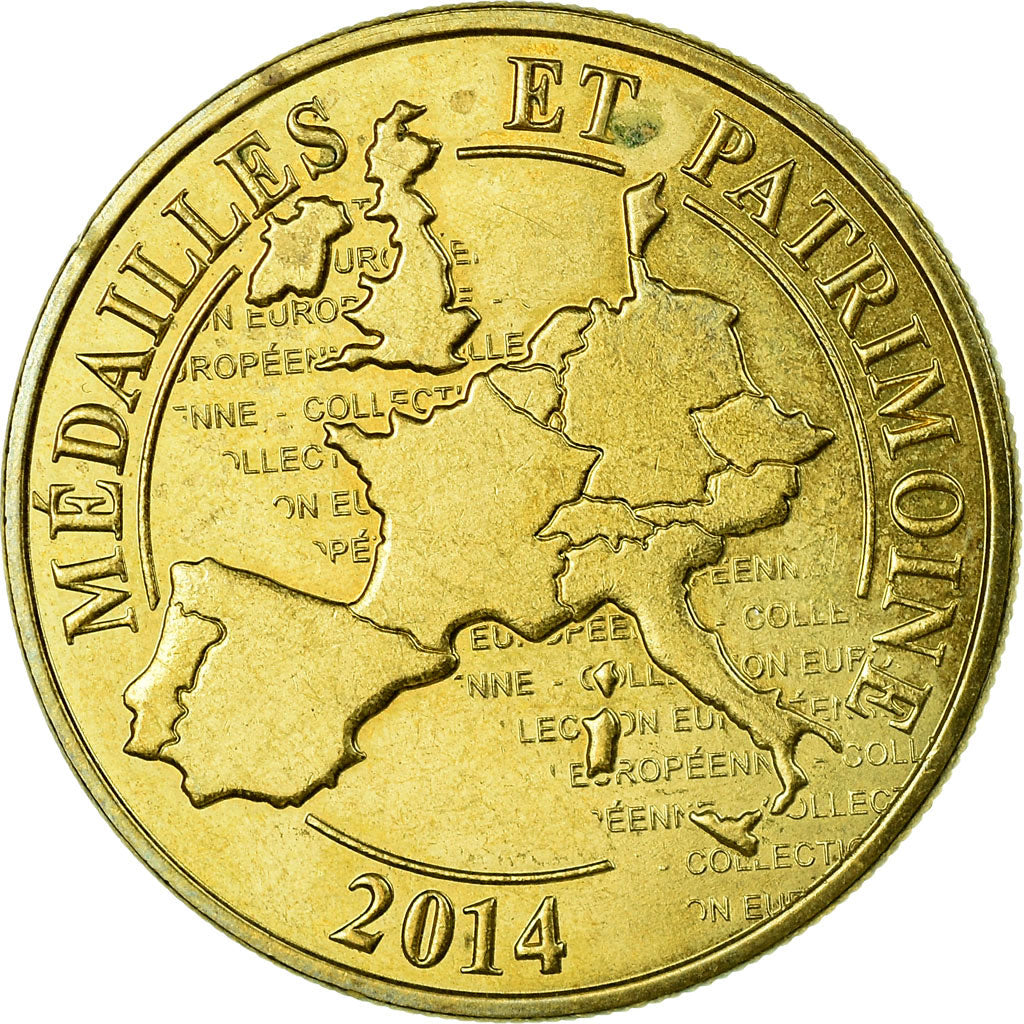 Frankreich, Token, Touristic token, Avignon - Palais des Papes n°3, 2014