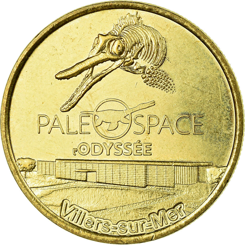 France, Token, Touristic token, Villers-sur-Mer - Paléospace, Médailles et