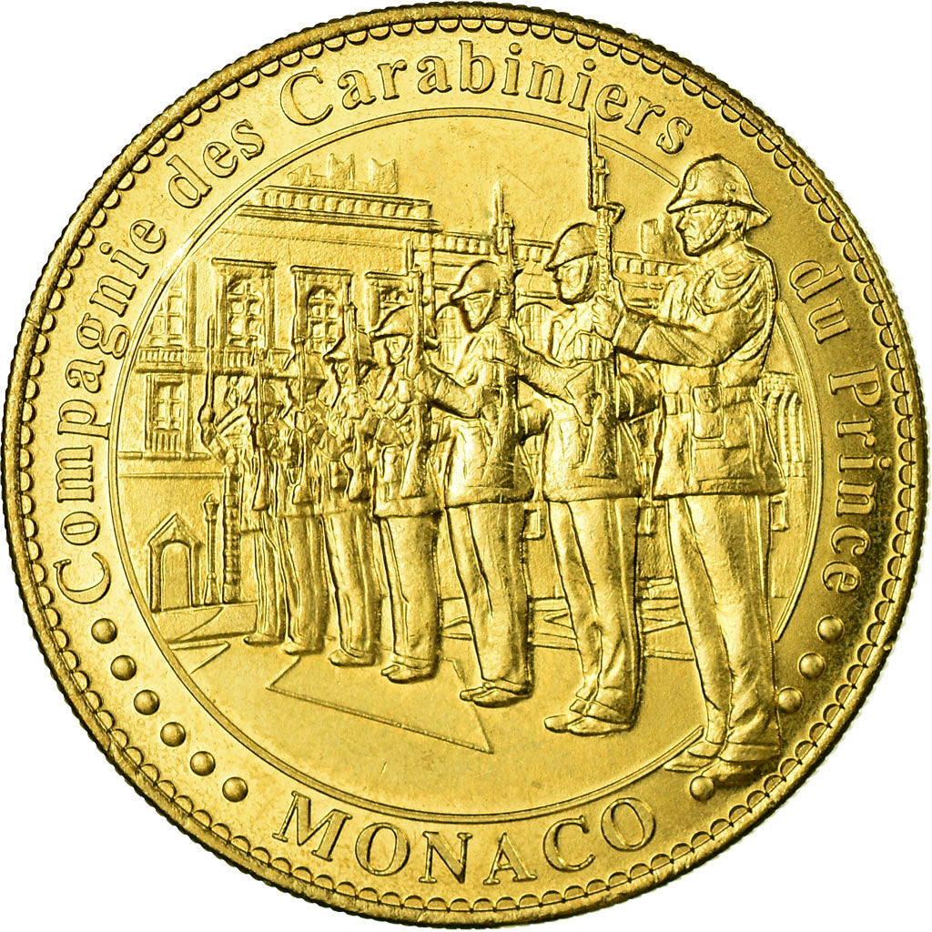 France, Jeton, Jeton Touristique, Monaco - Compagnie des Carabiniers du Prince